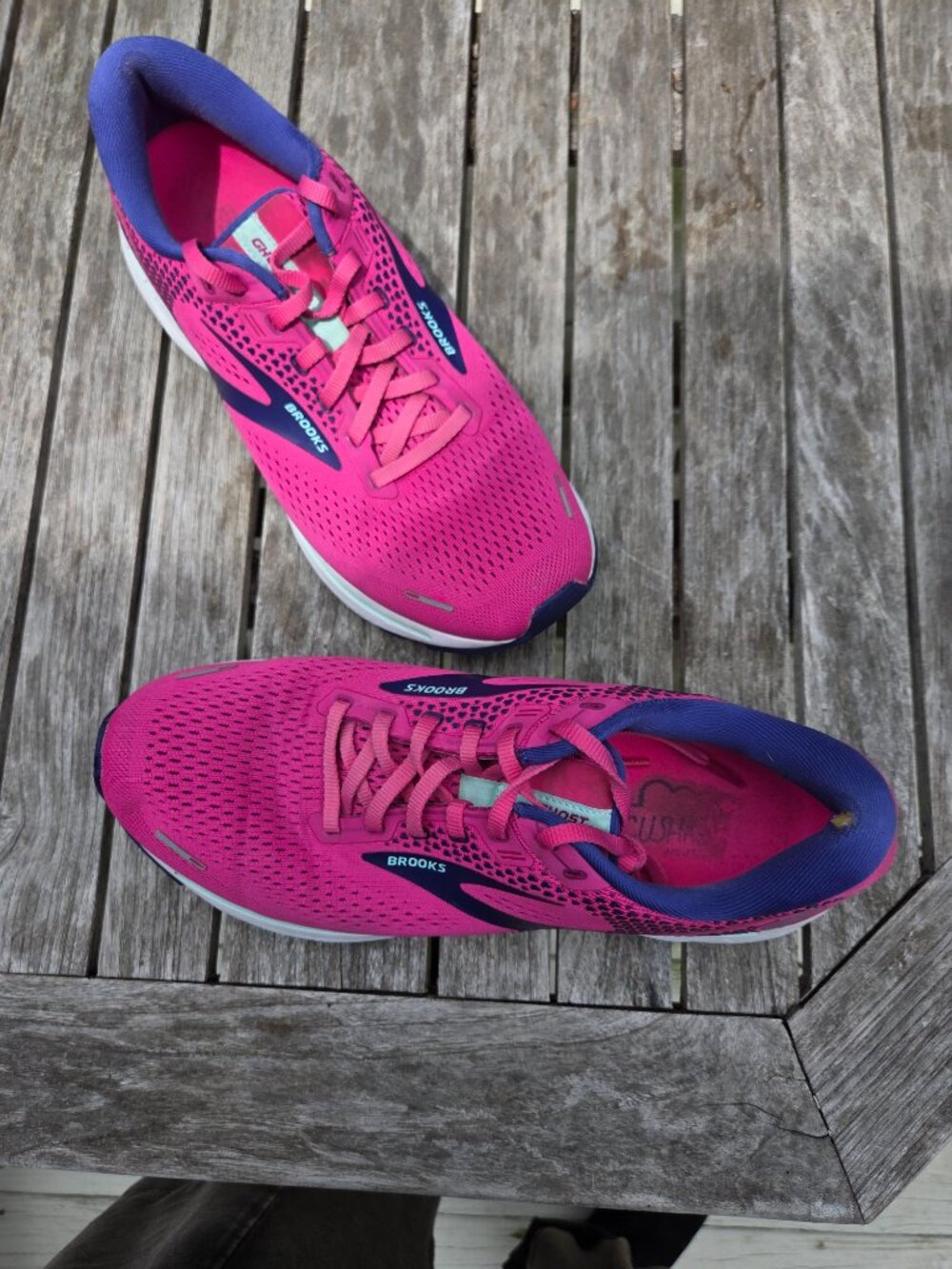 Brooks Women's Ghost 14 Running Shoes Pink Purple Size 12